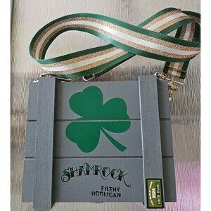 Alec Bradley Shamrock 2024 Limited Release Cigar Box Purse Handmade St Patrick’s